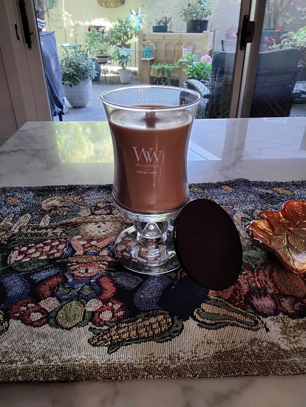 WoodWick Yankee "Hazelnut Roast" Candle. NWT